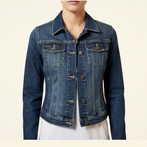 Gap - 1969 Icon Denim Jacket Indigo Wash Minimalist Classic Women XS